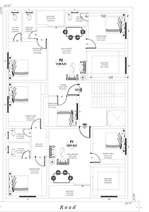 Project Image of 1005.0 - 1207.0 Sq.ft 2 BHK Apartment for buy in RK Kamatchi Flats