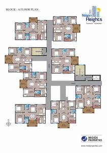 Project Image of 1325.04 - 1450.01 Sq.ft 2 BHK Apartment for buy in Modi Nilgiri Heights