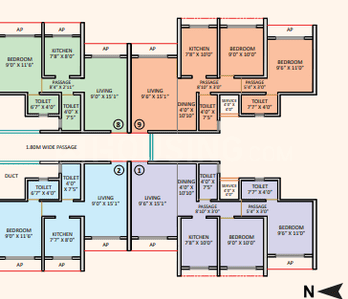 Project Image of 470.0 - 664.0 Sq.ft 1 BHK Apartment for buy in Morya Golden Imperial