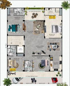 Project Image of 0.0 - 2790.0 Sq.ft 4 BHK Builder Floor for buy in RR Premium Floors 310Yd