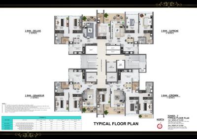 Project Image of 877.0 - 1715.0 Sq.ft 2 BHK Apartment for buy in Evolvus