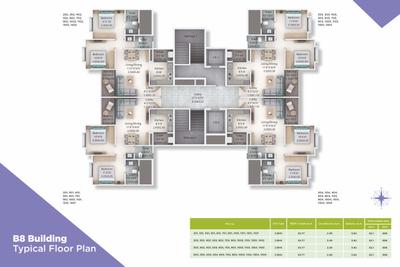 Project Image of 668.0 - 990.0 Sq.ft 2 BHK Apartment for buy in Majestique Rhythm County Phase III