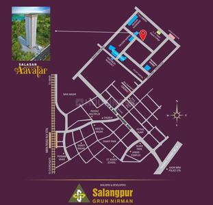 Project Image of 441.86 - 659.94 Sq.ft 1 BHK Apartment for buy in Salangpur Salasar Aavatar