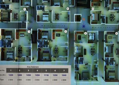 Project Image of 1040.0 - 1450.0 Sq.ft 2 BHK Apartment for buy in Jupiter Urban Tree