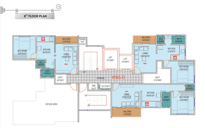Project Image of 383.3 - 412.58 Sq.ft 1 BHK Apartment for buy in Yogesh Gandharv Mithila Building A Wing D
