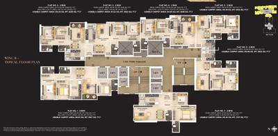 Project Image of 639.0 - 934.0 Sq.ft 2 BHK Apartment for buy in Dosti Mezzo 22