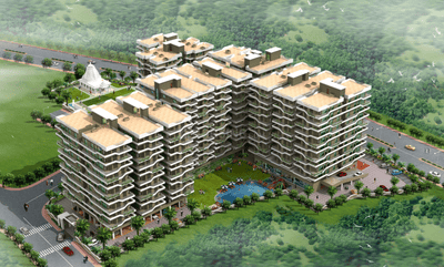 Project Image of 1644 Sq.ft 3 BHK Apartment / Flat for sale in Hiran Magri for Rs. 7398000