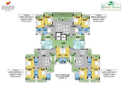 Project Image of 860.79 - 1393.6 Sq.ft 2 BHK Apartment for buy in Ansal Celebrity Medows Block E