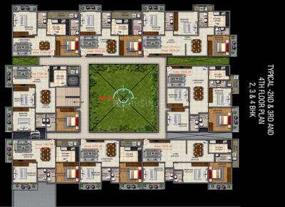 Project Image of 1100.0 - 1905.0 Sq.ft 2 BHK Apartment for buy in Comfort Lalbagh Residency