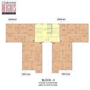 Project Image of 977.0 - 1997.0 Sq.ft 2 BHK Apartment for buy in Space Clubtown Heights