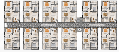 Project Image of 1060.0 - 1075.0 Sq.ft 2 BHK Apartment for buy in Sudhakars Lake View
