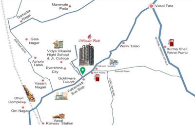 Project Image of 480.0 - 695.89 Sq.ft 1 BHK Apartment for buy in Wonder Park