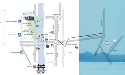 Project Image of 645.83 - 1065.63 Sq.ft 2 BHK Apartment for buy in Oceania Unimark Riviera Phase III