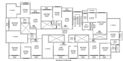 Project Image of 346.27 - 545.41 Sq.ft 1 BHK Apartment for buy in Shreenath Tejal Co Op Hsg Society