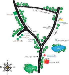 Project Image of 827.0 - 2805.0 Sq.ft 1 BHK Apartment for buy in ZED Woods