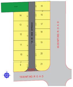 Project Image of 1747.84 - 1990.35 Sq.ft Residential Plot Plot for buy in Divine Rivera