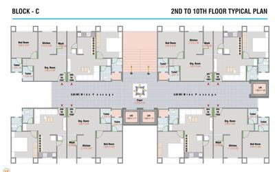 Project Image of 1017 Sq.ft 2 BHK Apartment / Flat for sale in Vatva for Rs. 3500000