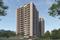 Bhoomi Terrace Skyline Elevation 1