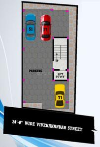 Project Image of 752.0 - 1439.0 Sq.ft 2 BHK Apartment for buy in Srinidhi Apartments