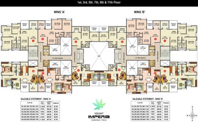 Project Image of 680.0 - 1385.0 Sq.ft 1 BHK Apartment for buy in ARV Kingston Imperia