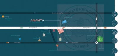 Project Image of 0.0 - 654.55 Sq.ft 2 BHK Apartment for buy in Riaana Ananta
