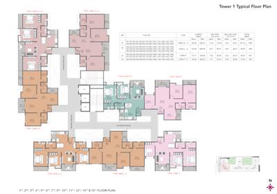 Project Image of 1705 Sq.ft 4 BHK Apartment / Flat for sale in Dhanori for Rs. 12178967