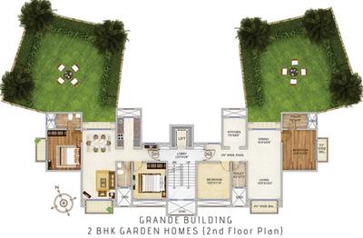 Project Image of 602.0 - 1530.0 Sq.ft 1 BHK Apartment for buy in Landmark Casa Unico Phase 1