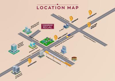 Project Image of 0.0 - 1684.0 Sq.ft 3 BHK Apartment for buy in Casagrand Regal