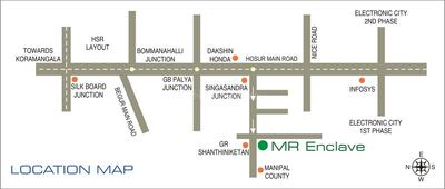 Project Image of 1060.0 - 1500.0 Sq.ft 2 BHK Apartment for buy in MR Enclave