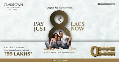 Project Image of 348.32 - 853.0 Sq.ft 1 BHK Apartment for buy in 71 Midtown