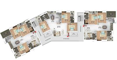 Project Image of 1880.0 - 2290.0 Sq.ft 3 BHK Apartment for buy in Shaurya Kunj