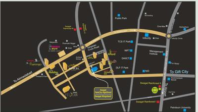Swagat Twincity Highstreet And Swagat Kingsland Location Plan 1