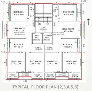 Project Image of 574.47 - 727.43 Sq.ft 2 BHK Apartment for buy in Dakshat Shivansh