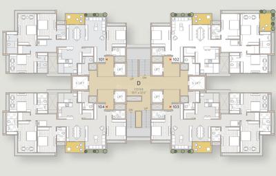 Project Image of 2800 Sq.ft 4 BHK Apartment / Flat for sale in Shilaj for Rs. 26200000