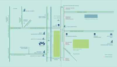 Project Image of 1036.0 - 2019.0 Sq.ft 3 BHK Apartment for buy in Morya Phase I