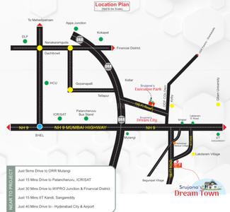 Project Image of 1350.0 - 3600.0 Sq.ft Residential Plot Plot for buy in Srujanas Dream Town