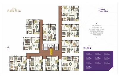 Project Image of 1105.0 - 1575.0 Sq.ft 2 BHK Apartment for buy in Essen Marvella