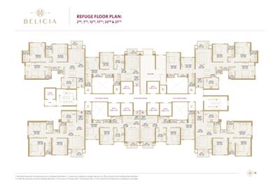 Project Image of 782.54 - 1546.25 Sq.ft 2 BHK Apartment for buy in Belicia