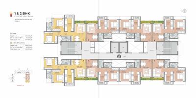 Project Image of 402.14 - 585.66 Sq.ft 1 BHK Apartment for buy in Bachraj Legend Wing ABC