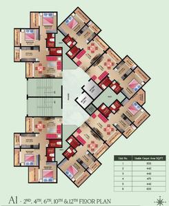 Project Image of 650 Sq.ft 1 BHK Apartment / Flat for sale in Ambivli for Rs. 3000000