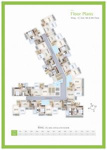 Project Image of 312.0 - 571.0 Sq.ft 1 BHK Apartment for buy in Unimont Aurum