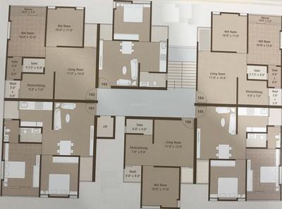 Project Image of 373.0 - 573.0 Sq.ft 1 BHK Apartment for buy in Akruti Diya Style Home