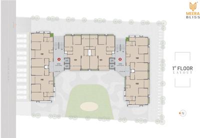 Project Image of 2610 Sq.ft 3 BHK Apartment / Flat for sale in Koba for Rs. 11020000