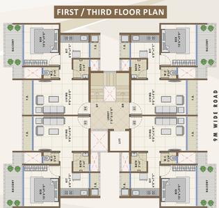 Supcon Shree Sadan Cluster Plan 2