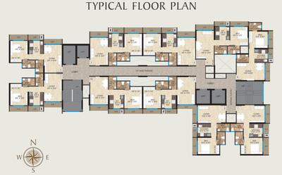 Project Image of 282.77 - 311.4 Sq.ft 1 BHK Apartment for buy in Sai Abhyuday Complex Grande