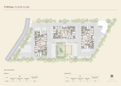 Project Image of 814.4 - 950.0 Sq.ft 3 BHK Apartment for buy in Suryam Arnath