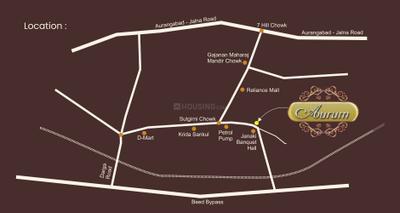 Project Image of 500.0 - 650.0 Sq.ft 2 BHK Apartment for buy in Kankariya Aurum