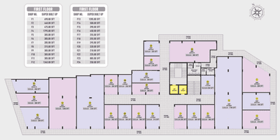 Project Image of 680.0 - 1560.0 Sq.ft 1 BHK Apartment for buy in Fortune Orchid
