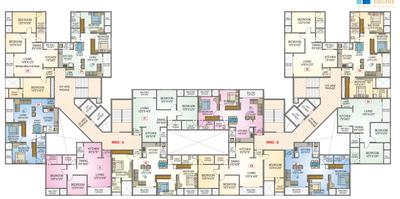 Project Image of 662.63 - 881.56 Sq.ft 2 BHK Apartment for buy in Nisarg Royal Square