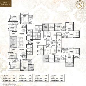 Project Image of 0.0 - 848.0 Sq.ft 3 BHK Apartment for buy in Paranjape Swapna Samrat